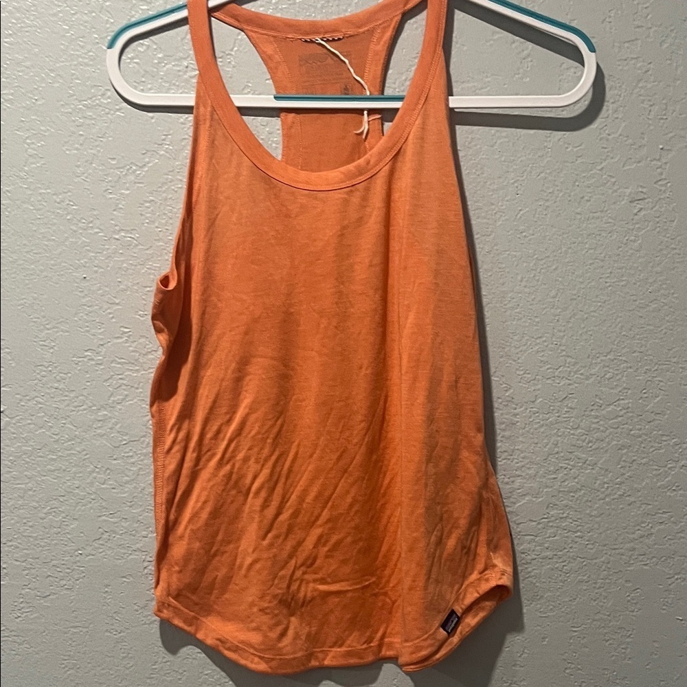 Patagonia Orange Tank Top